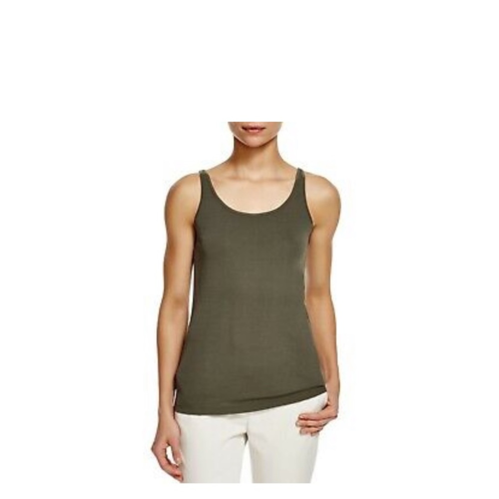 Eileen Fisher Silk Scoop Neck Camisole